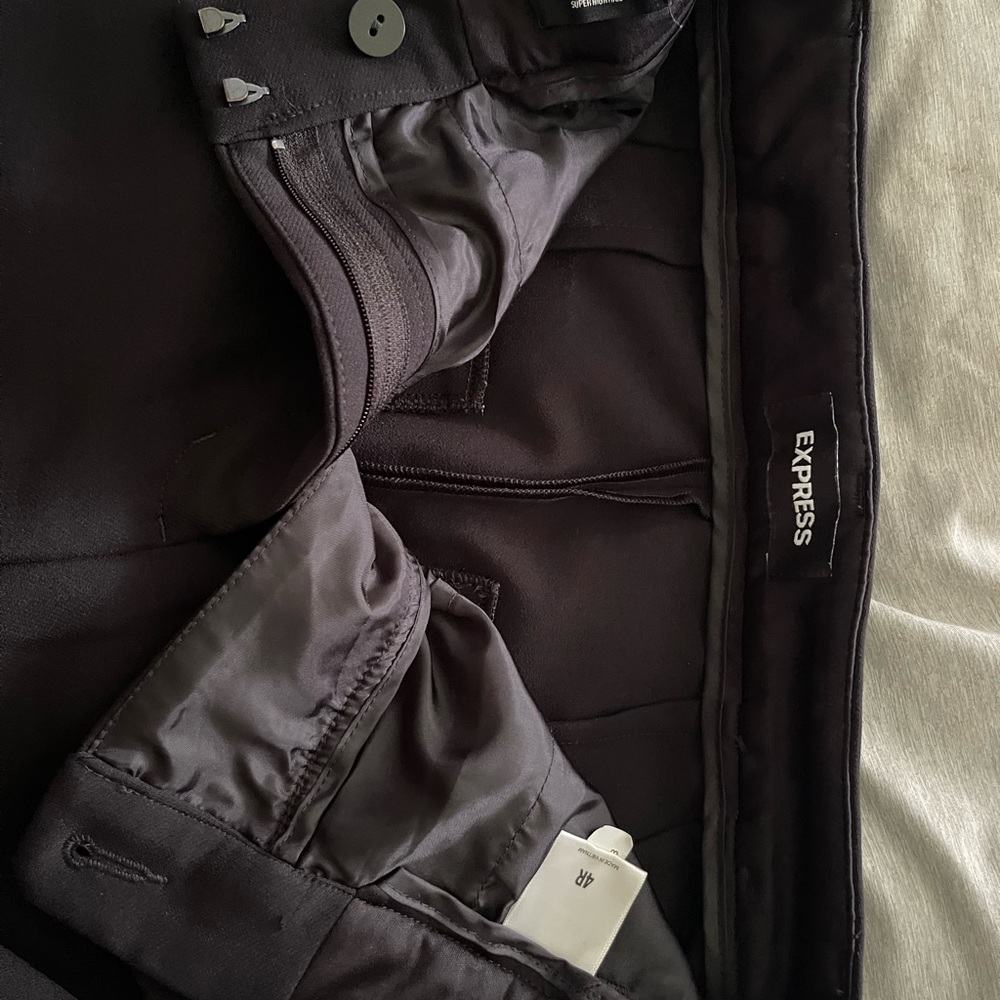 Express Charcoal Dress Trousers